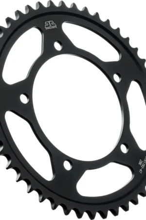 Voordeelprijs JT SPROCKETS - REAR STEEL 47T BL, 525 - Sprockets - BLACK ZINC FINISH